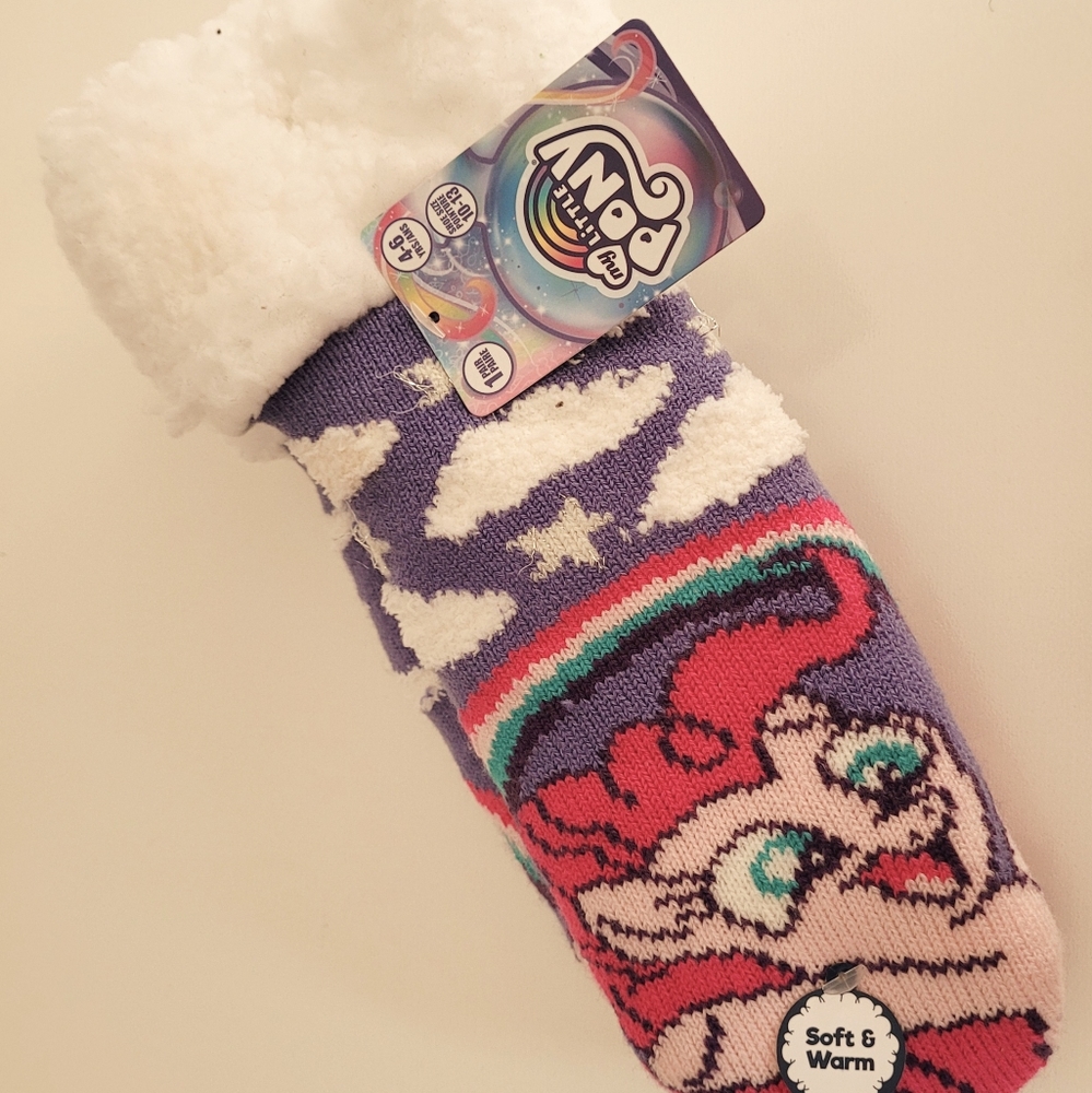 My Little Pony Girls Slipper Socks